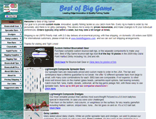 Tablet Screenshot of bestofbiggame.com